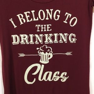 GUC Color Bear Drinking Class T-shirt Sz. M